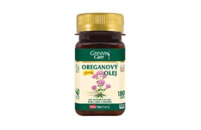 VITAHARMONY Oreganový olej 25 mg - Масло орегано 25мг, 180 капсул